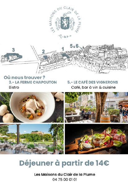 Clic: Voir le Site de CLAIR de PLUME Hotel CLAIR de PLUME